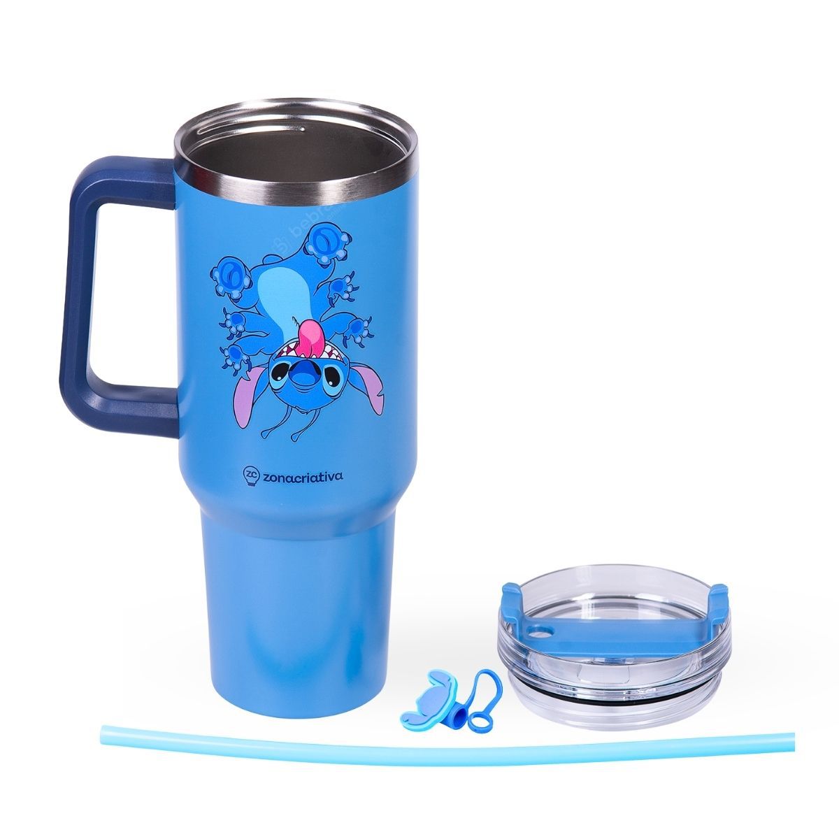 Canecão Copo Térmico c/ Pingente 1,15L – Stitch