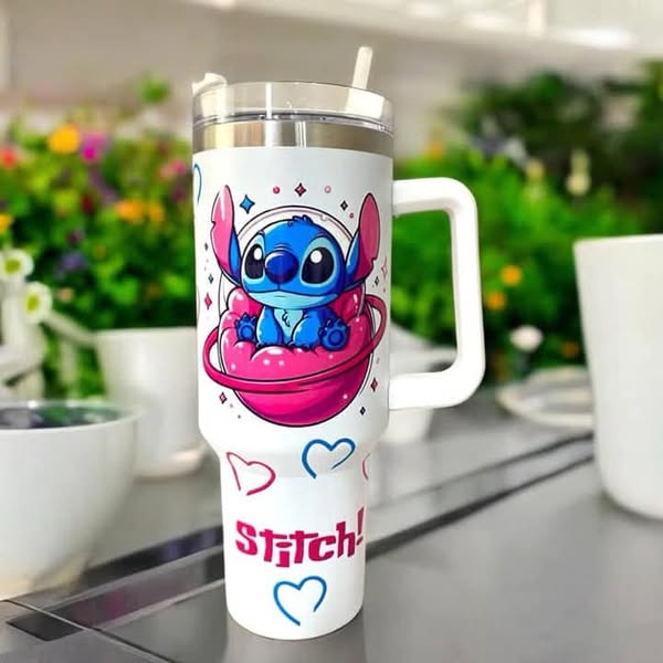 Copo Térmico Personalizado Stitch 1,15L