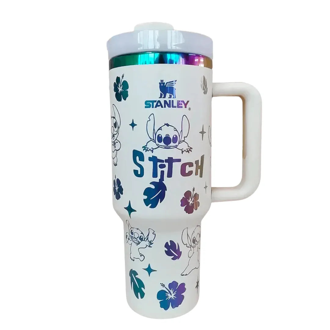 đ„€ Copo TĂ©rmico Lilo & Stitch Oficial 1,18L + Pingente Brinde