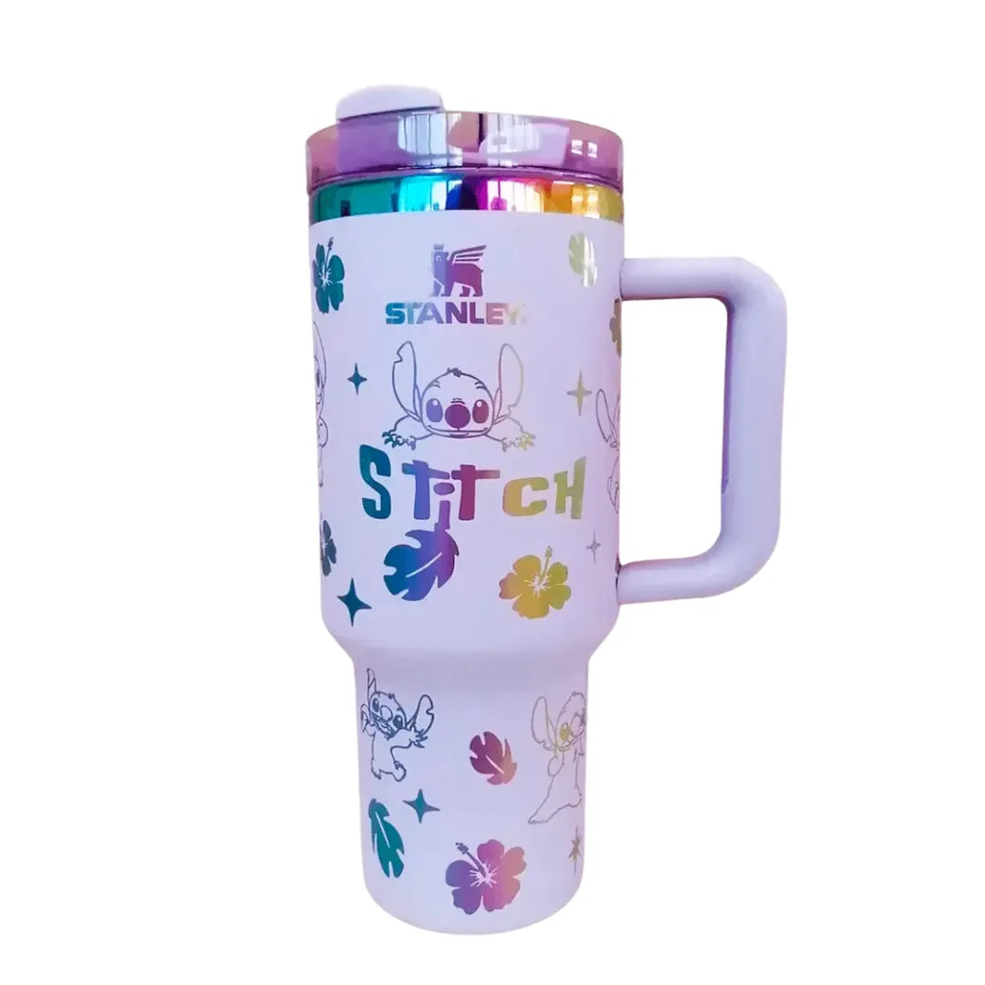 đ„€ Copo TĂ©rmico Lilo & Stitch Oficial 1,18L + Pingente Brinde