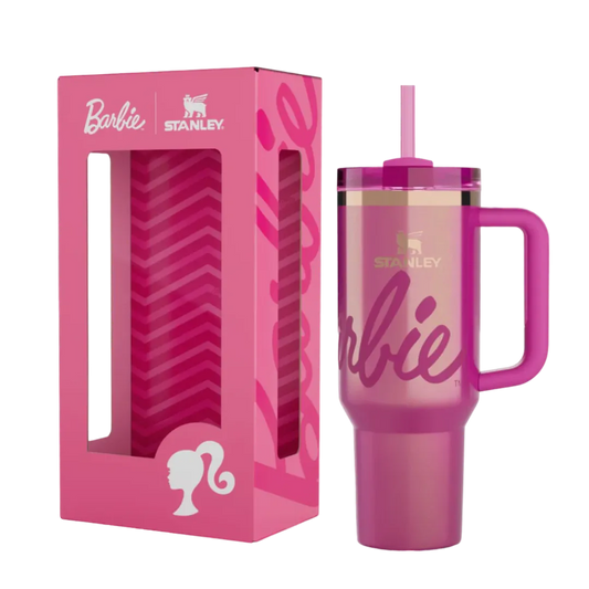 🎀 Copo Térmico Oficial Barbie 1,2L + Brinde Grátis