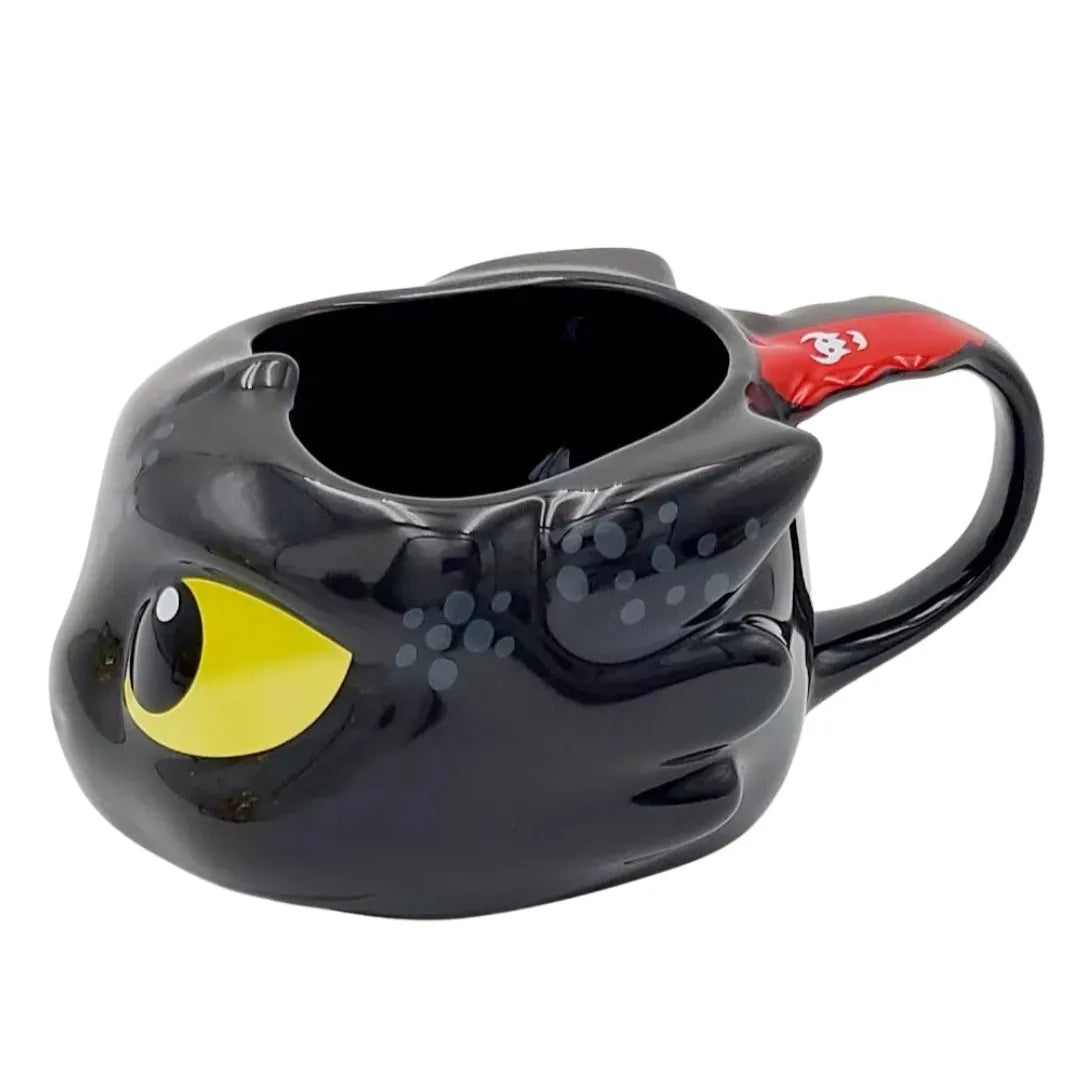 🐉 Caneca Banguela 3D – 350ml de Pura Magia Viking!