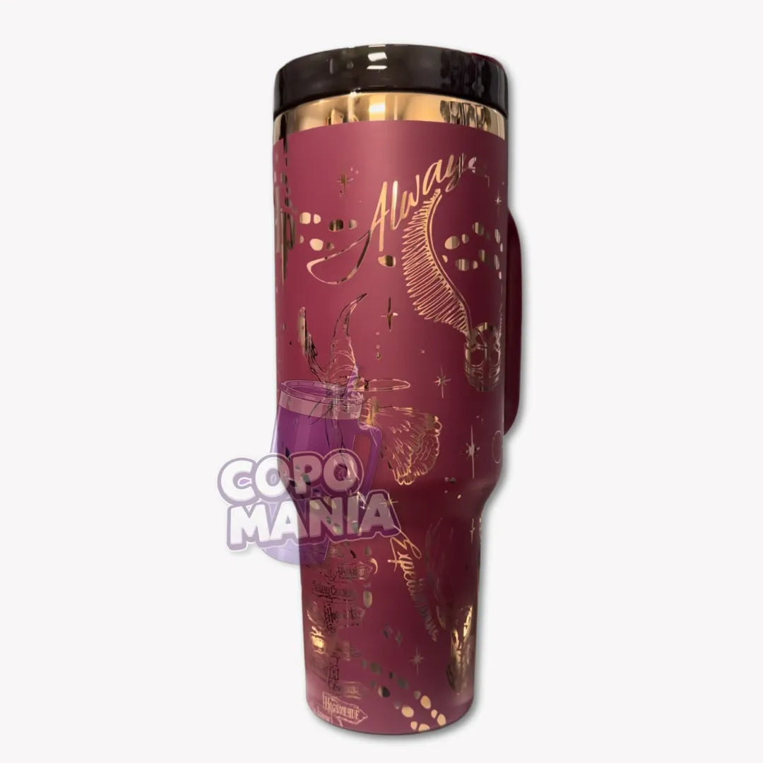 Copo Térmico 1L Harry Potter Oficial Vermelho + Brinde