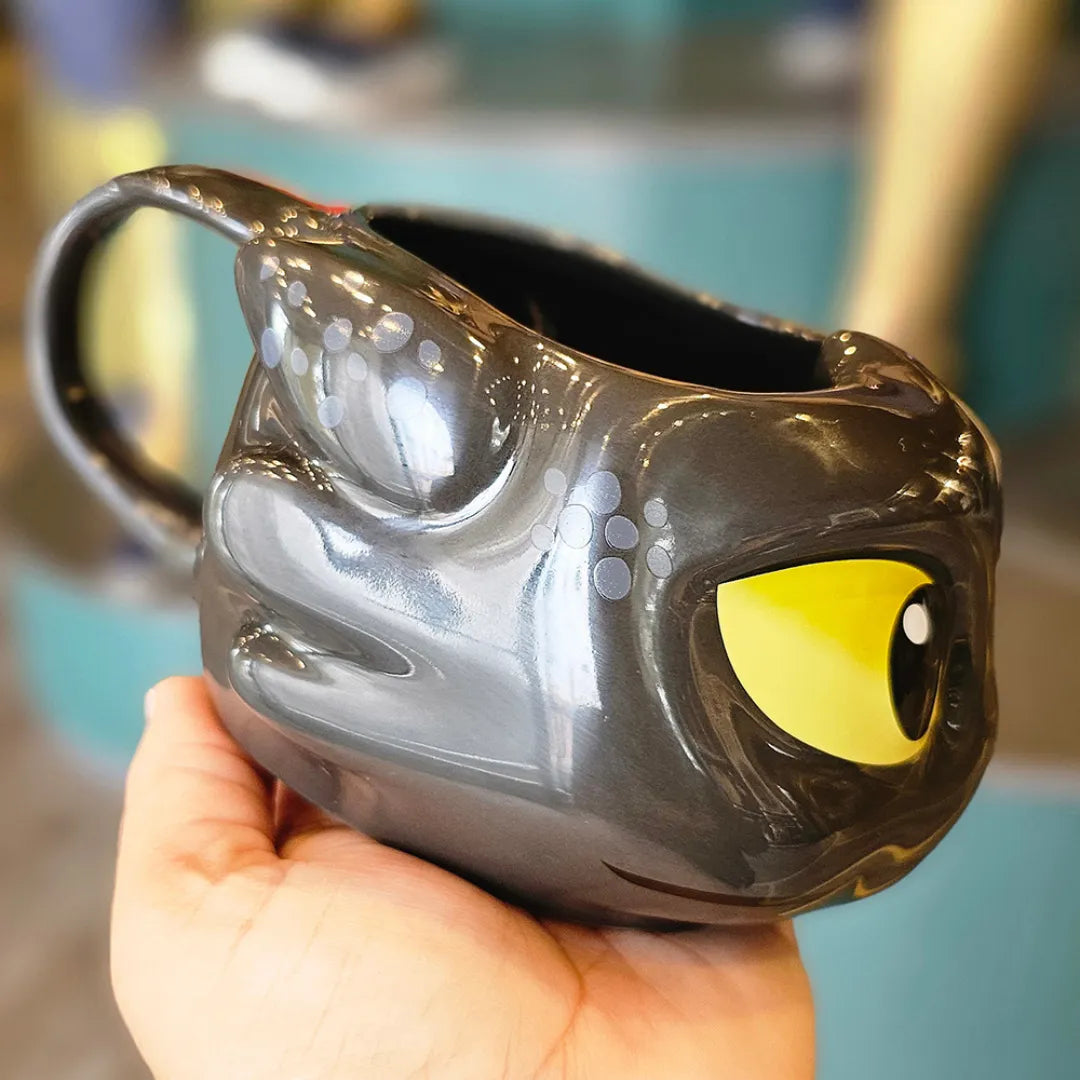 🐉 Caneca Banguela 3D – 350ml de Pura Magia Viking!