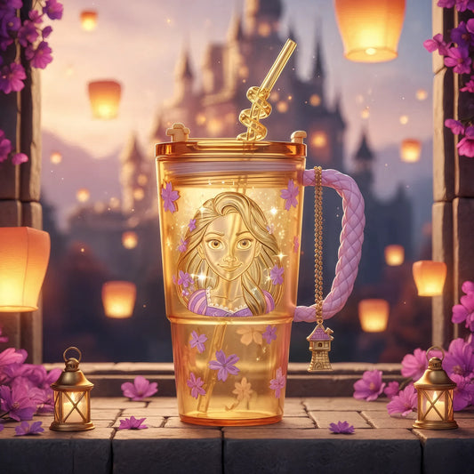 ✨ Copo Rapunzel Cabelos Mágicos | 1,15 L
