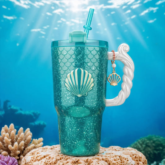 🐚 Copo Sereia Encantada do Mar | 1,15 L